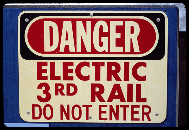 Third Rail Danger &copy; Dennis Mojado