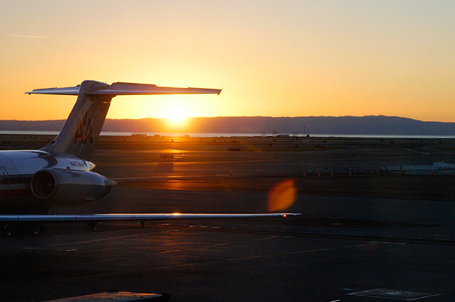Airline sunrise &copy; Dennis Mojado