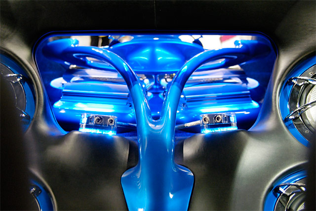 Blue Speaker System &copy; Dennis Mojado