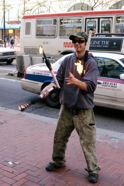 Fire Juggler &copy; Dennis Mojado