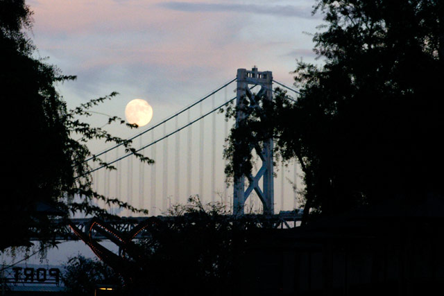 Full Moon over the Bay &copy; Dennis Mojado