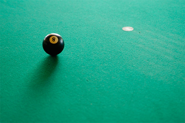 Oh Lonely 8 Ball &copy; Dennis Mojado