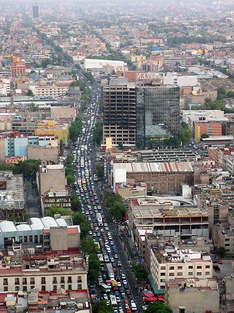 Mexico City Traffic &copy; Dennis Mojado