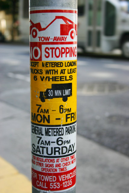 Parking Meter Stickers &copy; Dennis Mojado