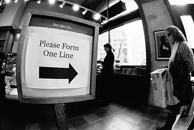 Peet's on Battery St &copy; Dennis Mojado