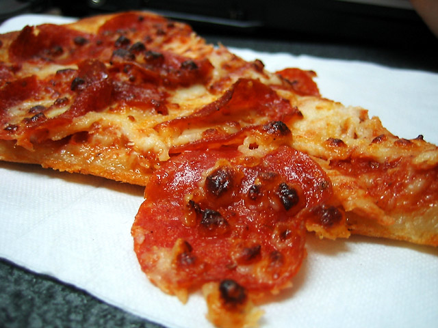 Pepperoni Pizza &copy; Dennis Mojado