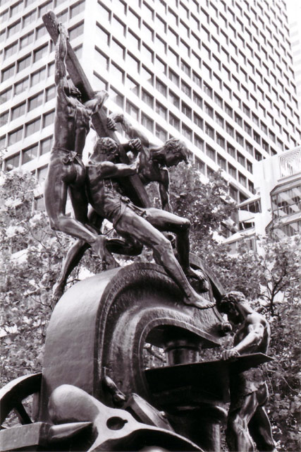 Press sculpture &copy; Dennis Mojado