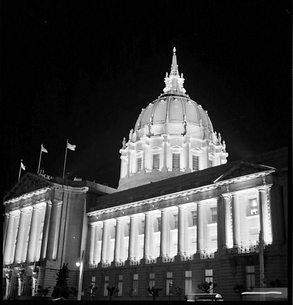 SF City Hall at Night &copy; Dennis Mojado