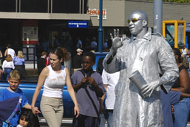 Silver Man &copy; Dennis Mojado