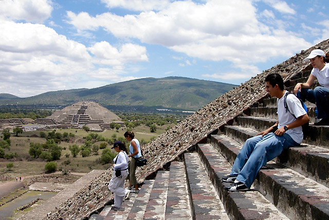 Steps and Moon Pyramid &copy; Dennis Mojado
