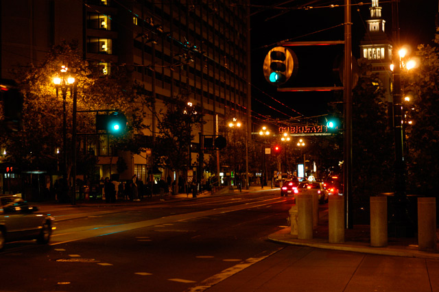 Streets of San Francisco (Night) &copy; Dennis Mojado