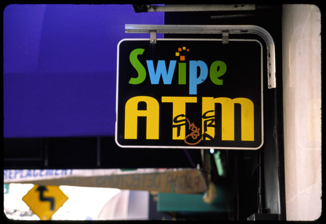 Swipe ATM &copy; Dennis Mojado