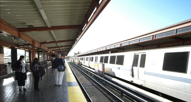 Hayward BART Station &copy; Dennis Mojado