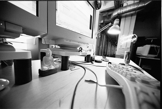 Desk &copy; Dennis Mojado